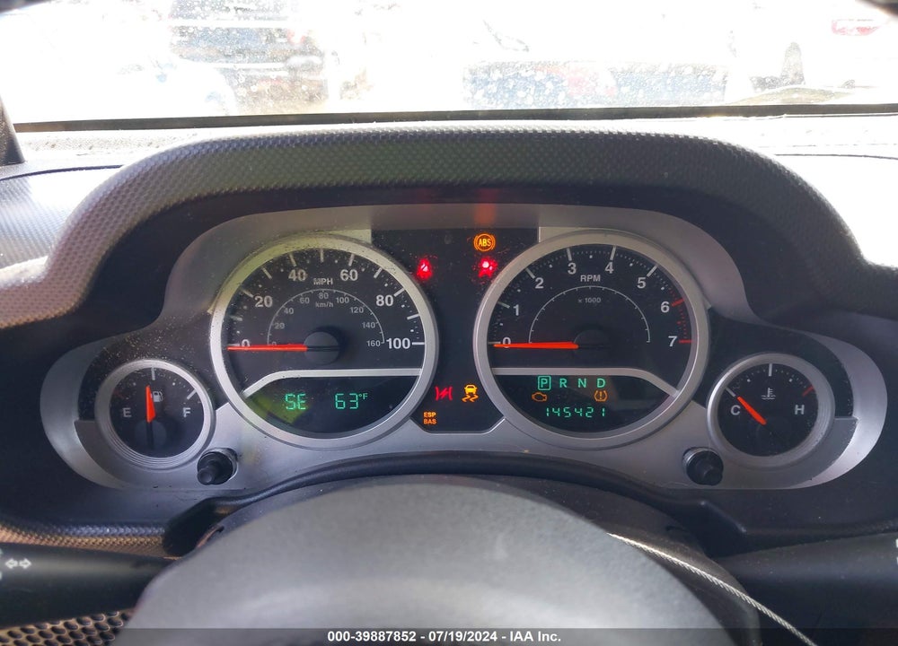 2008 JEEP WRANGLER UNLIMITED SAHARA VIN: 1J8GA59178L654436