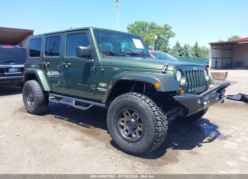 2008 JEEP WRANGLER UNLIMITED SAHARA VIN: 1J8GA59178L654436