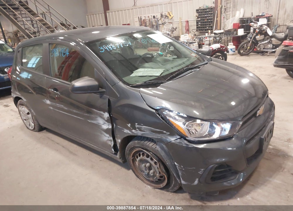 2017 CHEVROLET SPARK LS MANUAL VIN: KL8CA6SA8HC784434