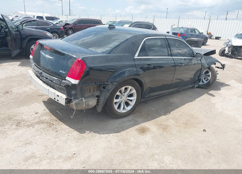 2016 CHRYSLER 300 LIMITED VIN: 2C3CCAAGXGH261250