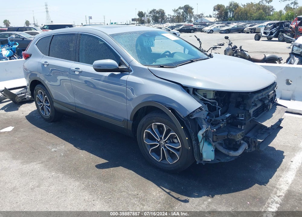 2022 HONDA CR-V AWD EX VIN: 2HKRW2H58NH628044