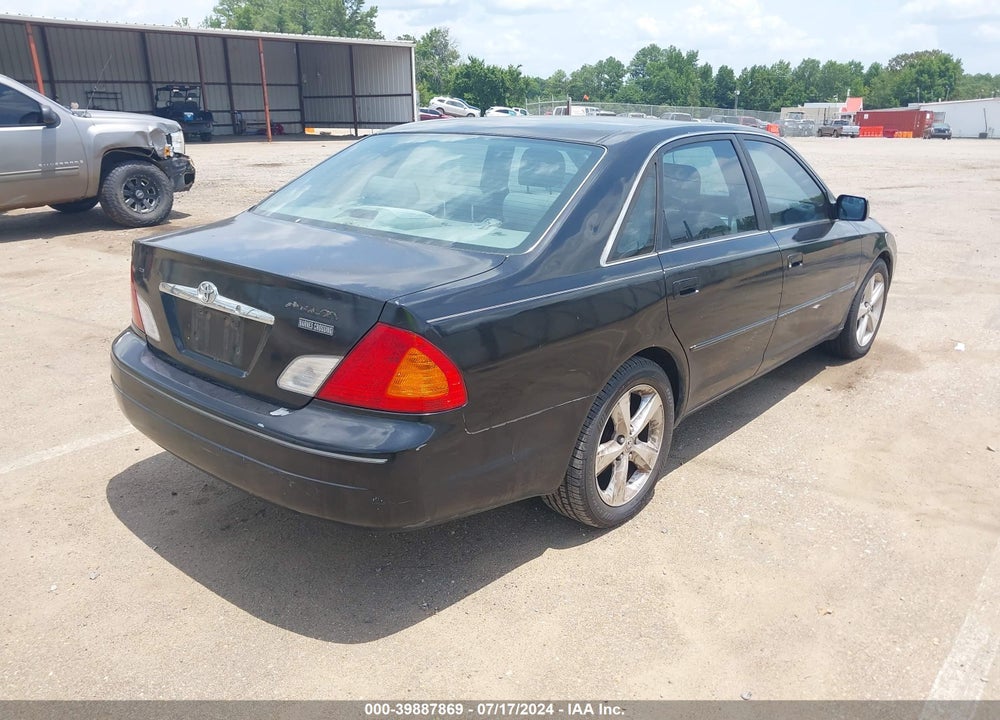 2000 TOYOTA AVALON XLS VIN: 4T1BF28B4YU100112