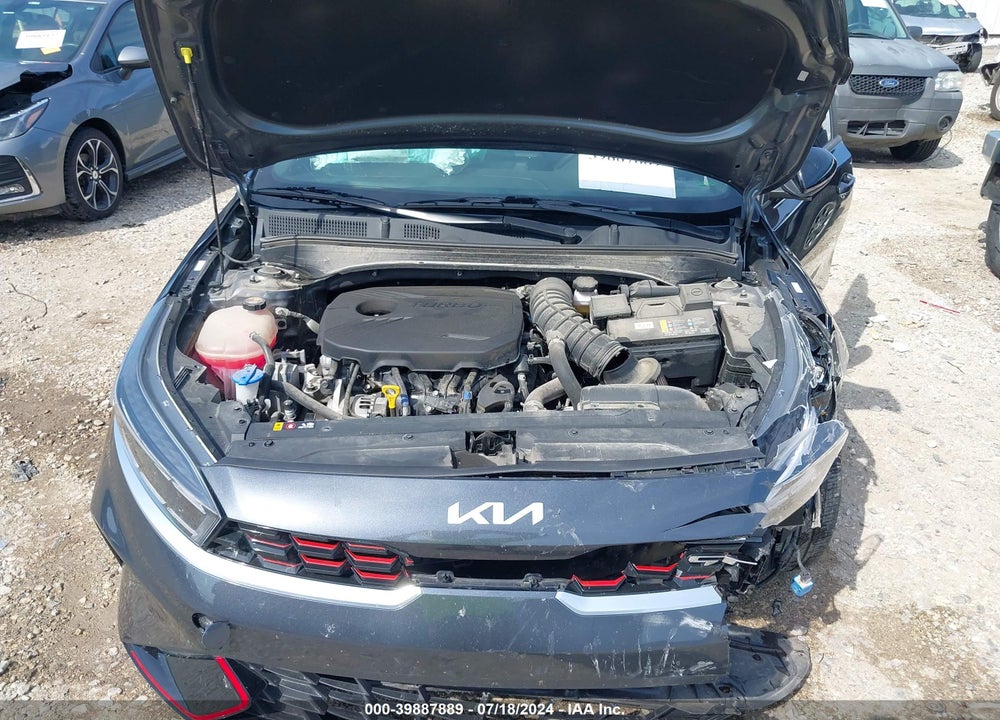 2022 KIA FORTE GT MANUAL VIN: 3KPF44AC3NE478376