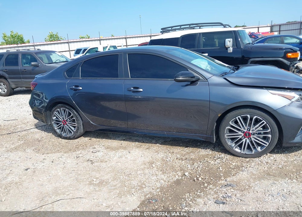 2022 KIA FORTE GT MANUAL VIN: 3KPF44AC3NE478376