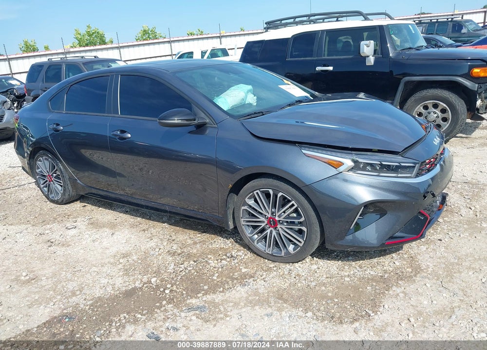 2022 KIA FORTE GT MANUAL VIN: 3KPF44AC3NE478376