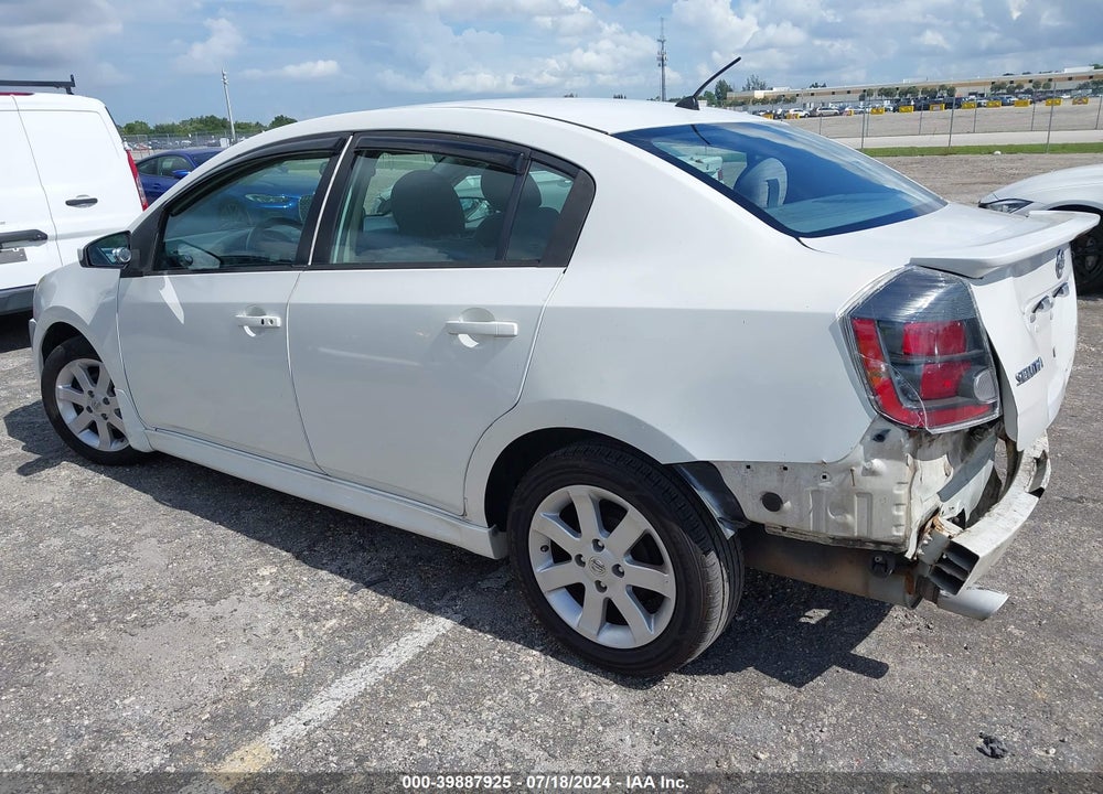 2010 NISSAN SENTRA 2.0SR VIN: 3N1AB6AP9AL669081