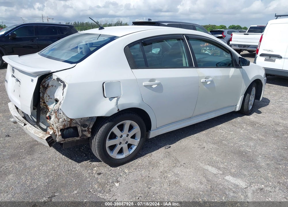 2010 NISSAN SENTRA 2.0SR VIN: 3N1AB6AP9AL669081