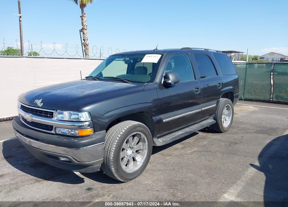 2005 CHEVROLET TAHOE LS VIN: 1GNEC13V55R143708