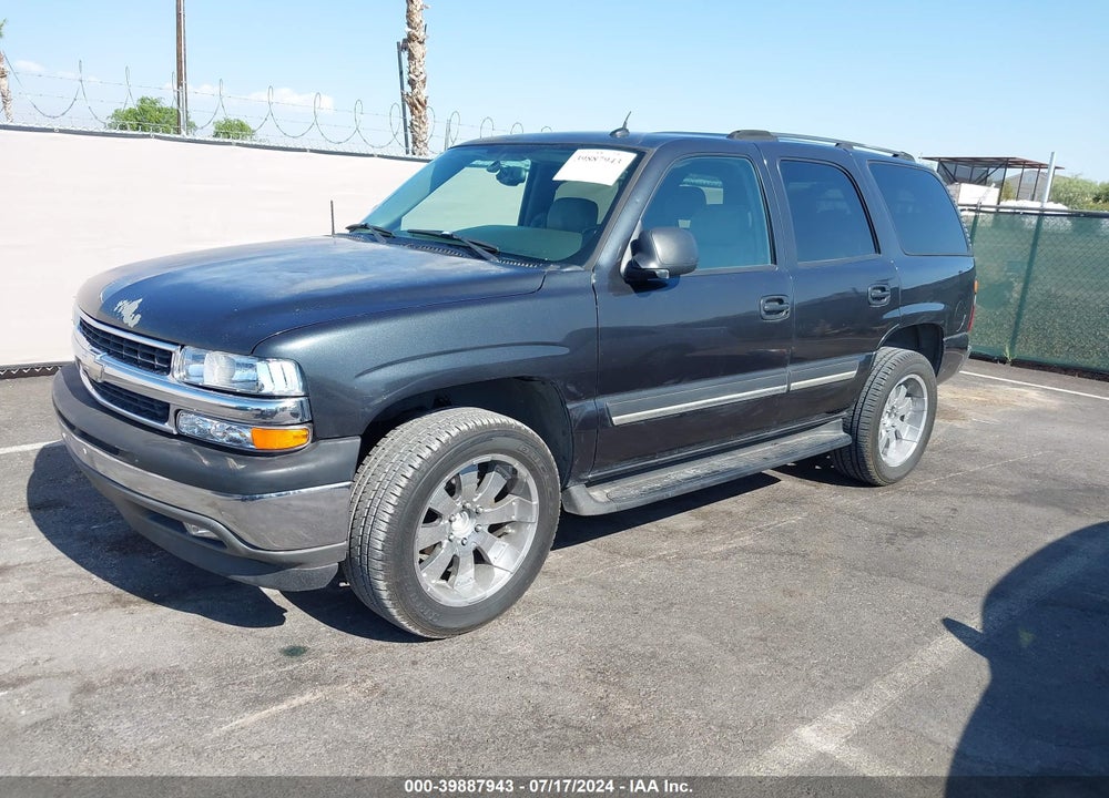 2005 CHEVROLET TAHOE LS VIN: 1GNEC13V55R143708