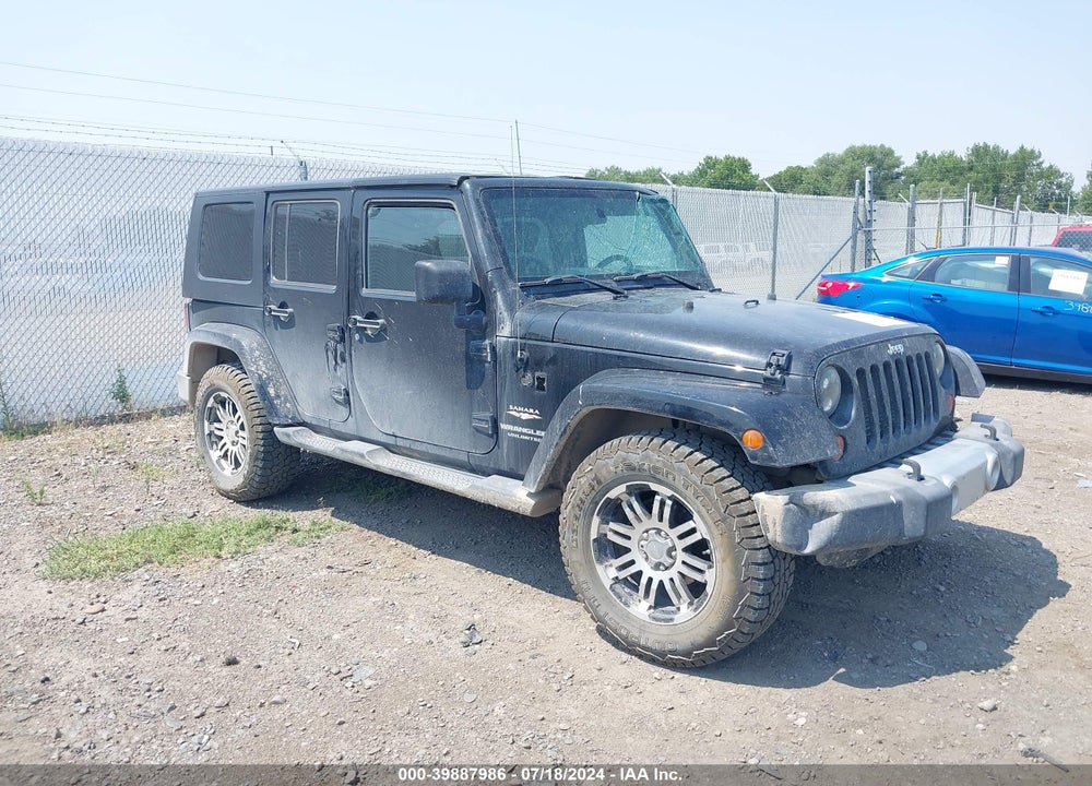 2008 JEEP WRANGLER UNLIMITED SAHARA VIN: 1J4GA59128L651042