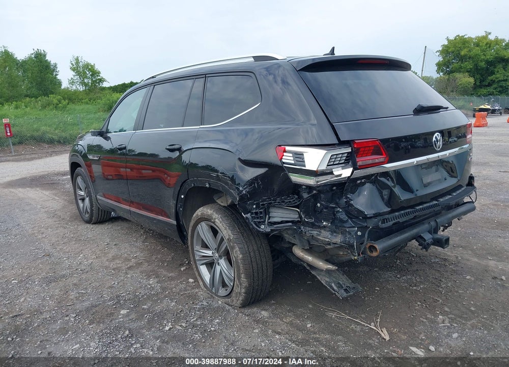 2019 VOLKSWAGEN ATLAS 3.6L V6 SEL R-LINE VIN: 1V2RR2CA4KC620881