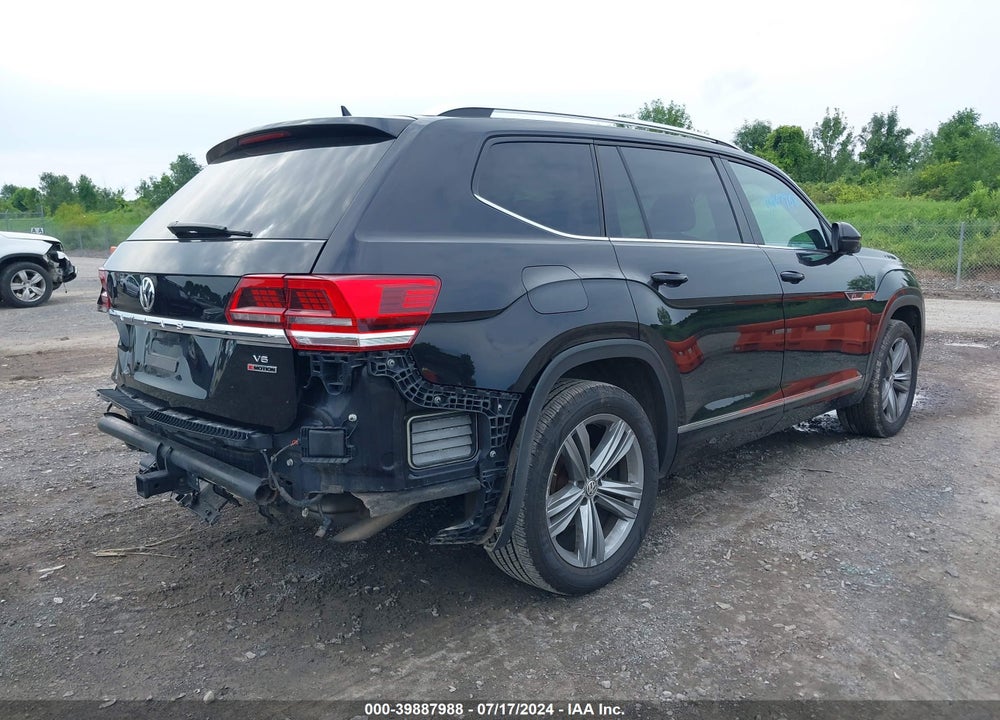 2019 VOLKSWAGEN ATLAS 3.6L V6 SEL R-LINE VIN: 1V2RR2CA4KC620881