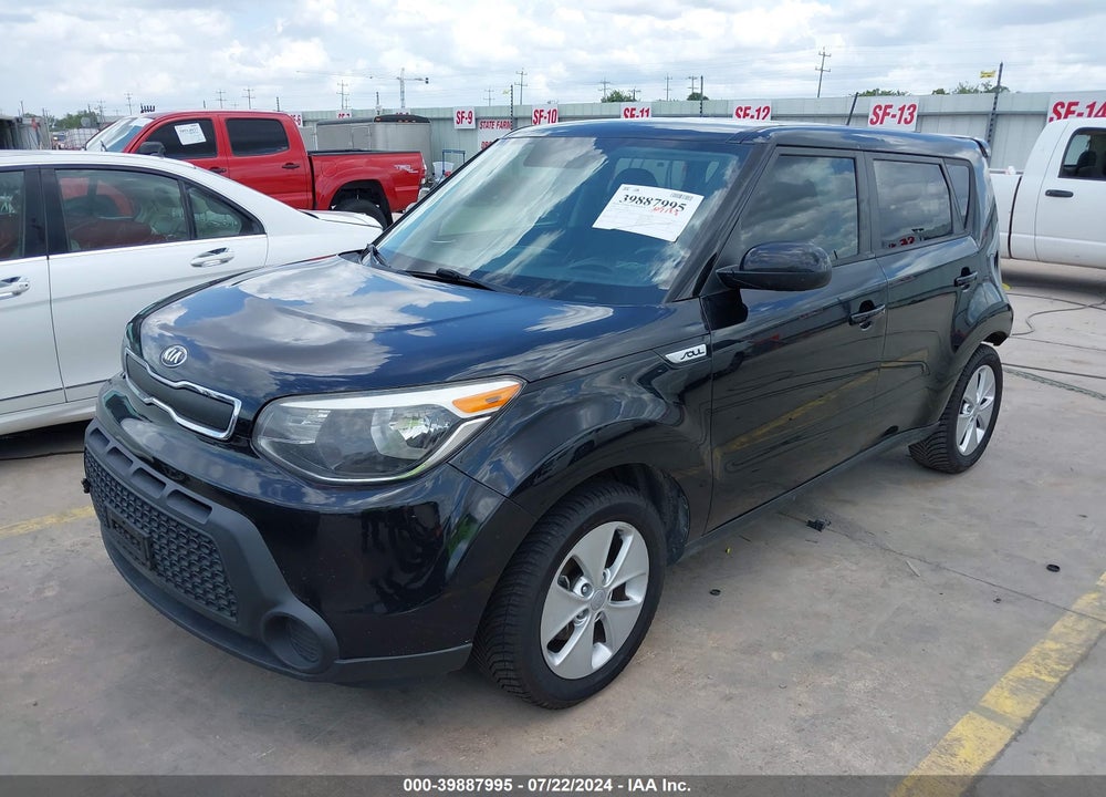 2016 KIA SOUL VIN: KNDJN2A2XG7396716