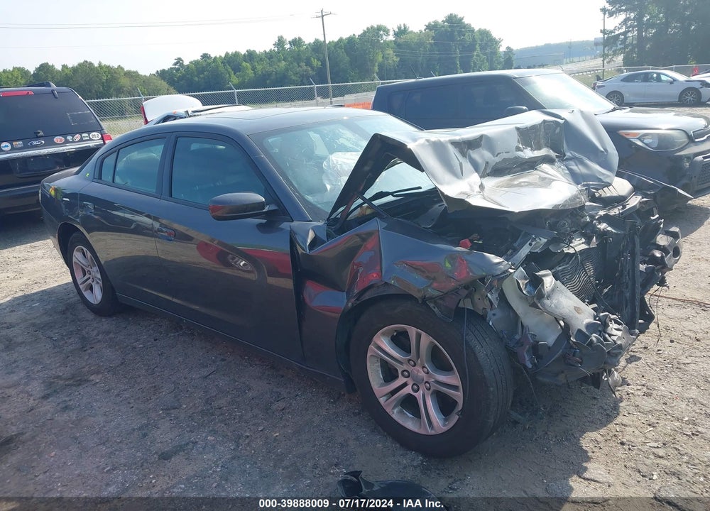2019 DODGE CHARGER SXT RWD VIN: 2C3CDXBG9KH657502