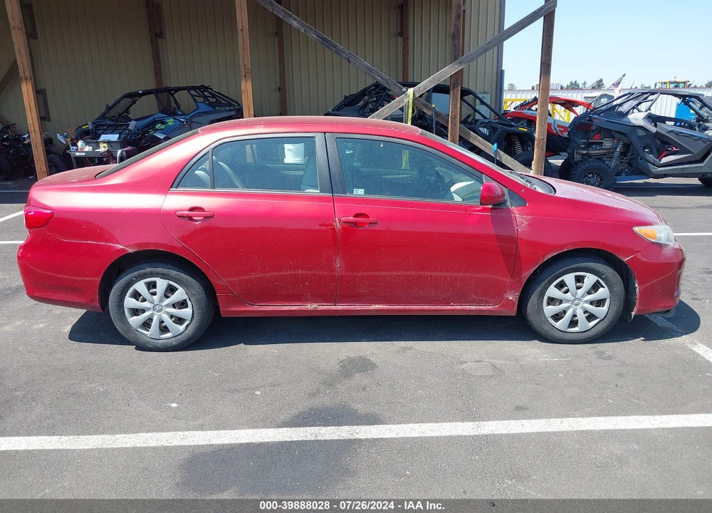 2011 TOYOTA COROLLA LE VIN: JTDBU4EE6B9134616