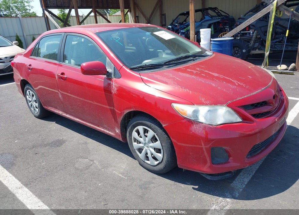 2011 TOYOTA COROLLA LE VIN: JTDBU4EE6B9134616