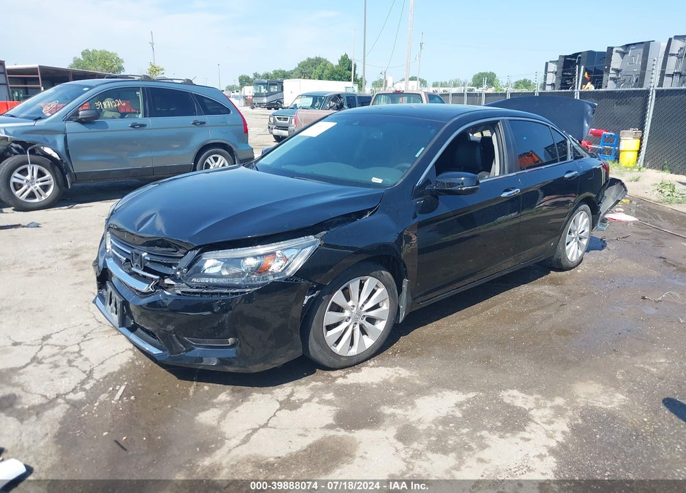 2013 HONDA ACCORD EX-L VIN: 1HGCR2F8XDA093753