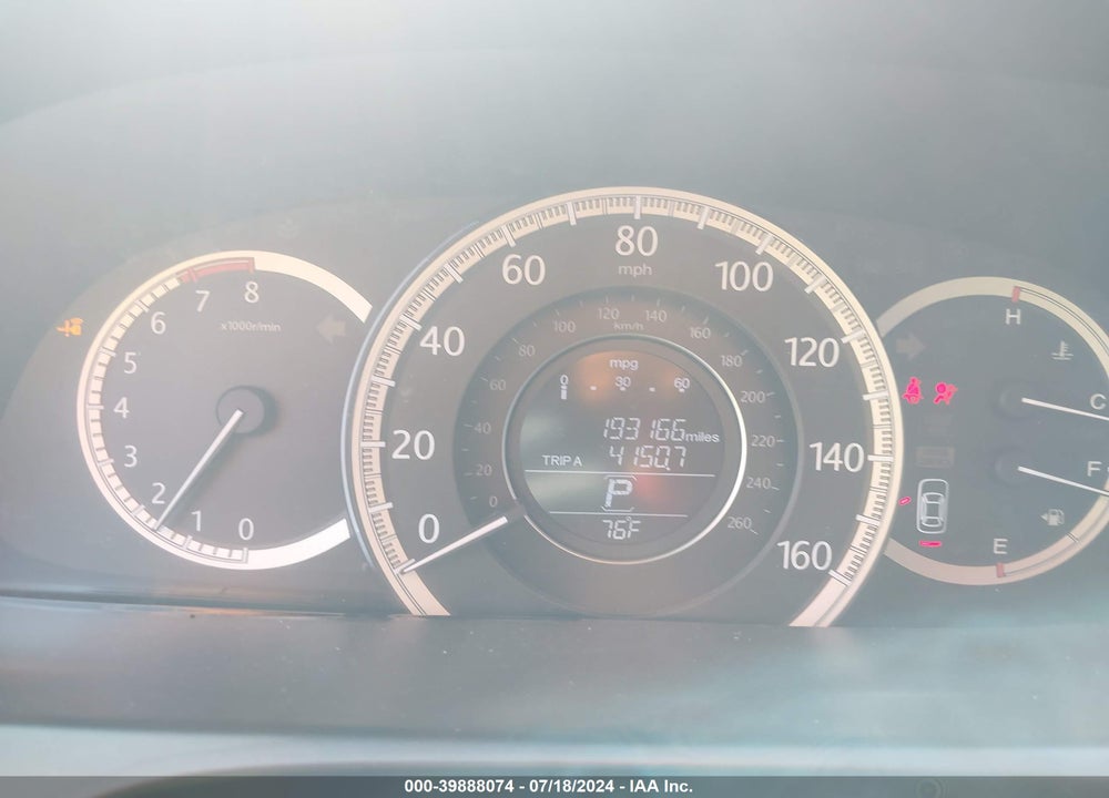 2013 HONDA ACCORD EX-L VIN: 1HGCR2F8XDA093753