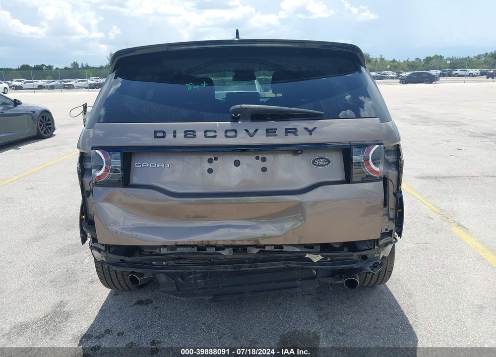 2015 LAND ROVER DISCOVERY SPORT HSE VIN: SALCR2BG0FH538337