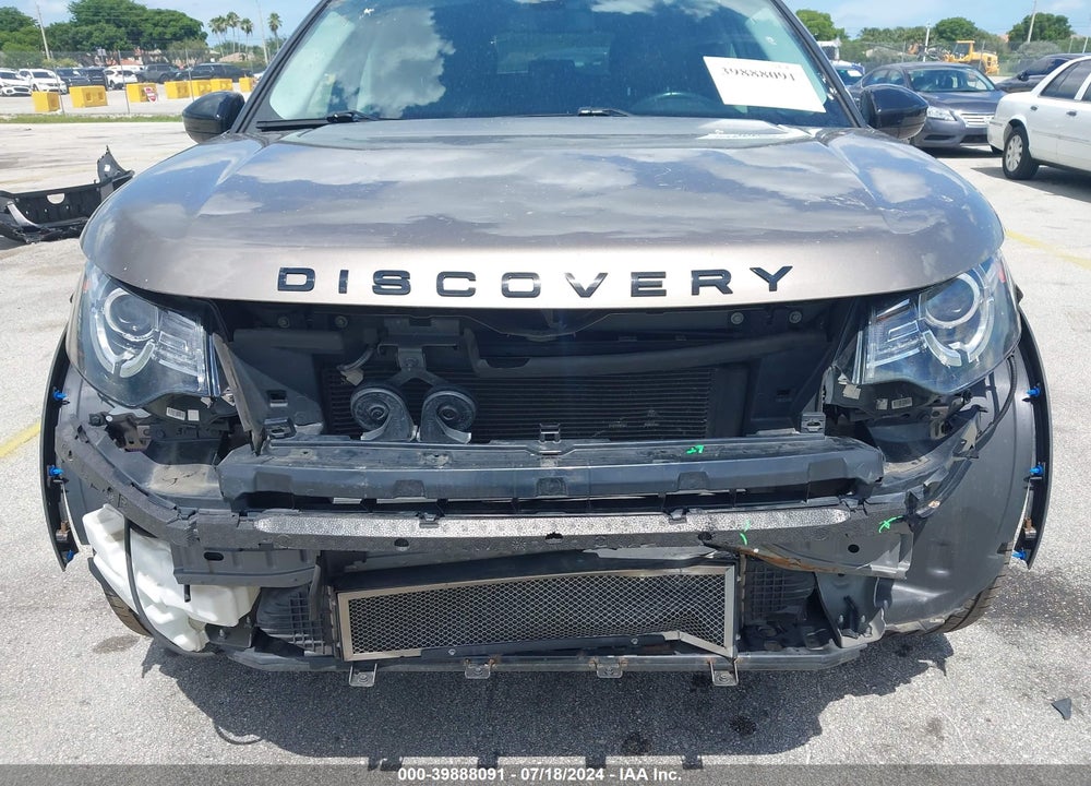 2015 LAND ROVER DISCOVERY SPORT HSE VIN: SALCR2BG0FH538337