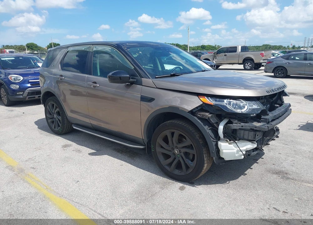 2015 LAND ROVER DISCOVERY SPORT HSE VIN: SALCR2BG0FH538337
