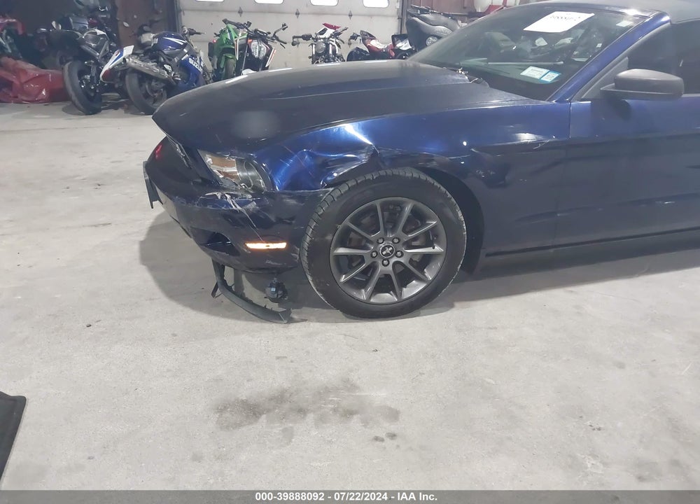 2012 FORD MUSTANG V6 PREMIUM VIN: 1ZVBP8EM0C5276777