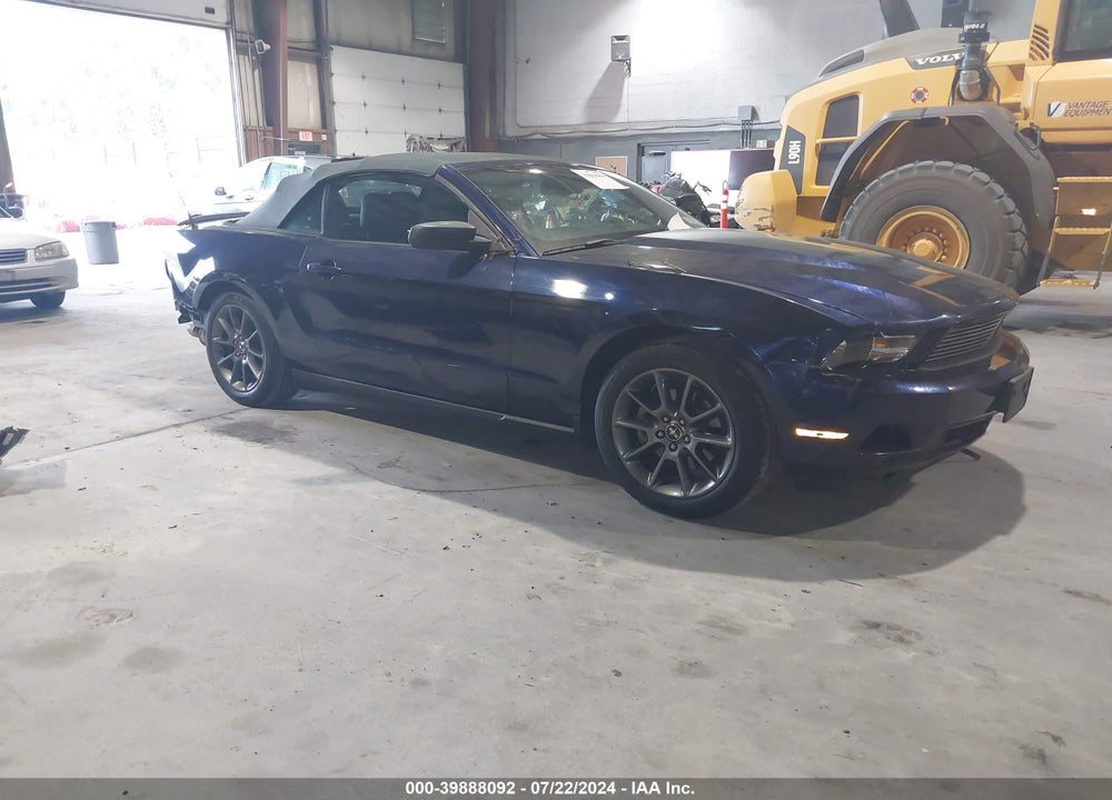 2012 FORD MUSTANG V6 PREMIUM VIN: 1ZVBP8EM0C5276777