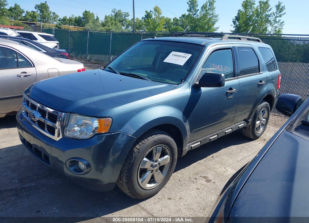 2010 FORD ESCAPE XLT VIN: 1FMCU0D70AKD38430