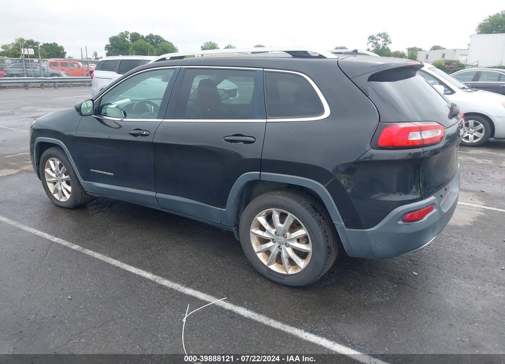 2015 JEEP CHEROKEE LIMITED VIN: 1C4PJLDBXFW770589