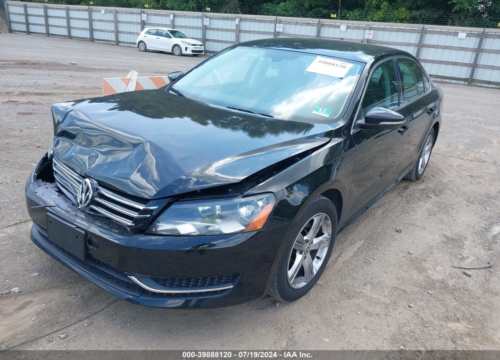2012 VOLKSWAGEN PASSAT 2.5L SE VIN: 1VWBP7A36CC027712