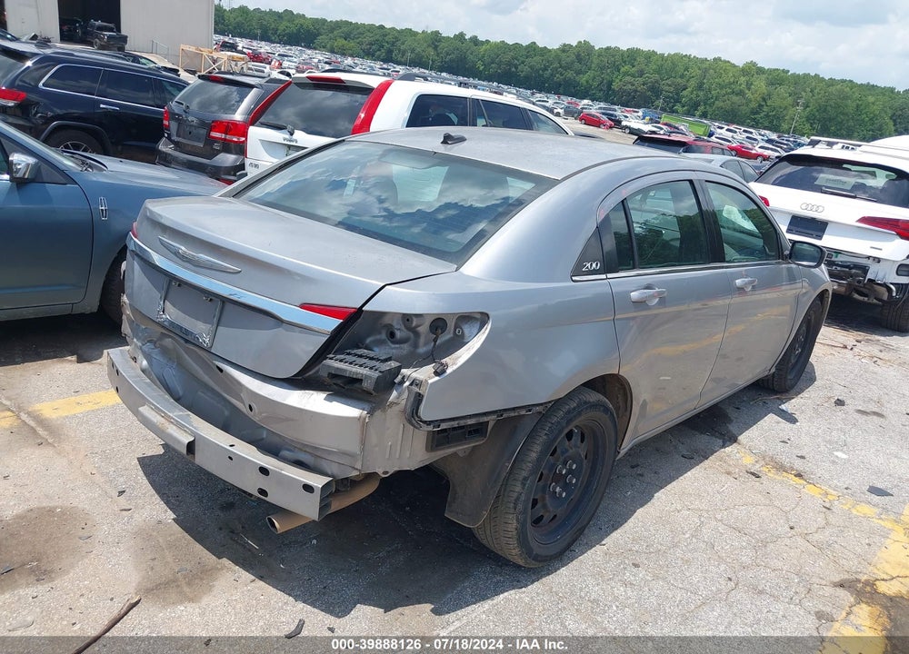 2014 CHRYSLER 200 LX VIN: 1C3CCBAB9EN124928