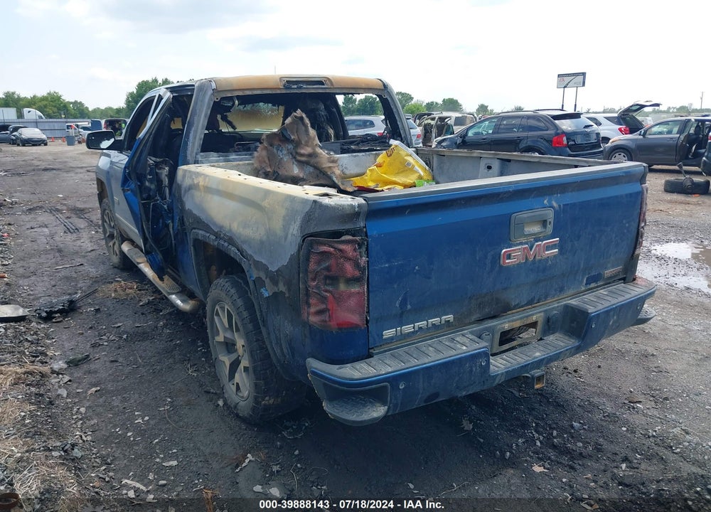 2015 GMC SIERRA 1500 SLT VIN: 3GTU2VEC1FG262707