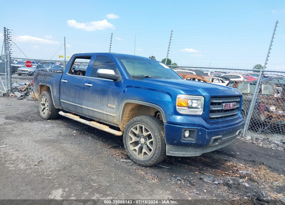 2015 GMC SIERRA 1500 SLT VIN: 3GTU2VEC1FG262707