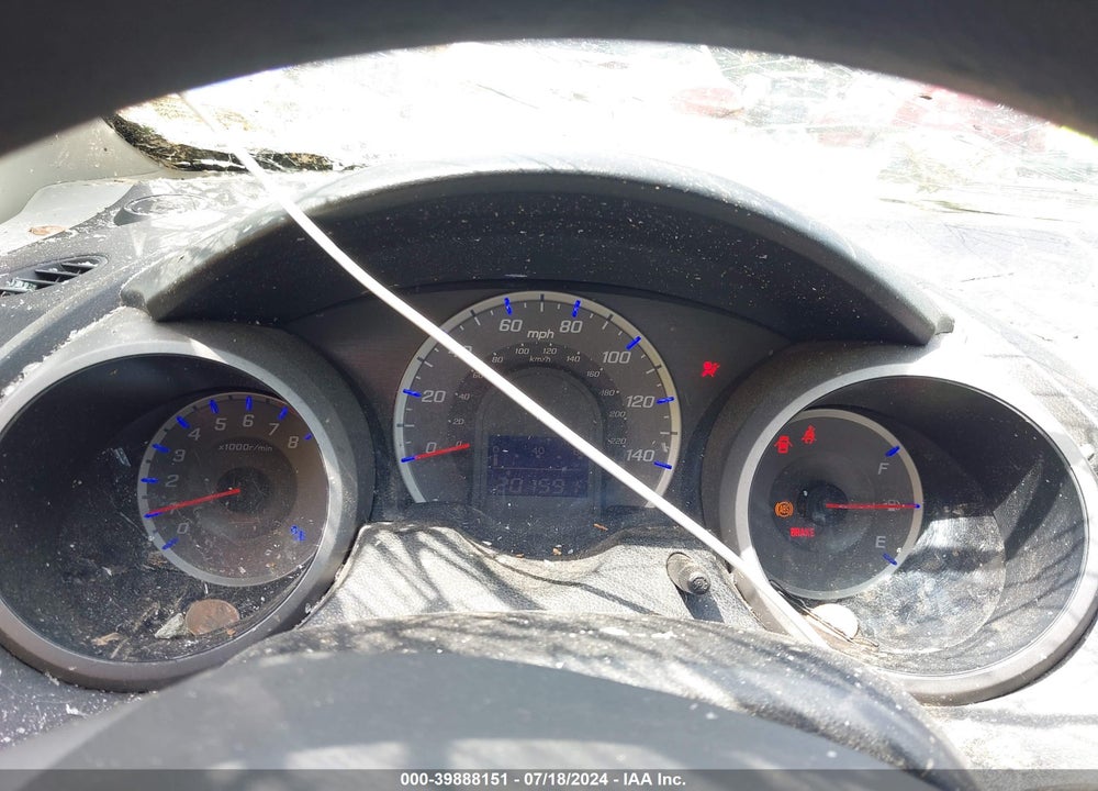 2010 HONDA FIT VIN: JHMGE8G29AC021594