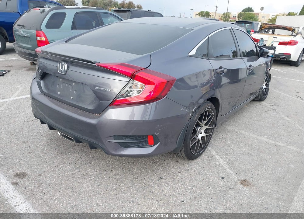 2020 HONDA CIVIC SPORT VIN: 2HGFC2F80LH580426