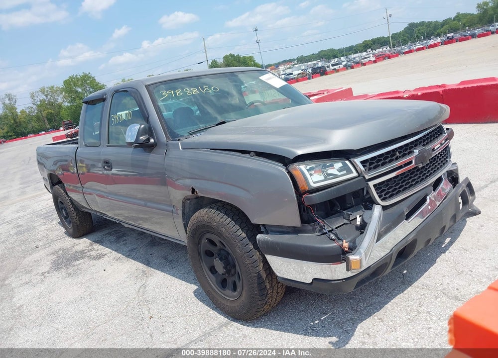 2006 CHEVROLET SILVERADO 1500 WORK TRUCK VIN: 1GCEC19X36Z122729