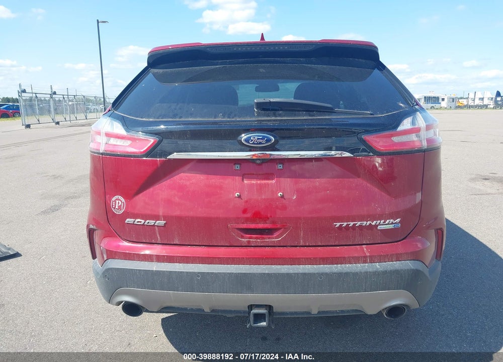 2019 FORD EDGE TITANIUM VIN: 2FMPK4K93KBB04264