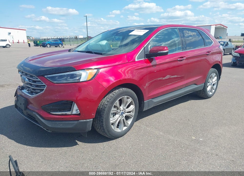 2019 FORD EDGE TITANIUM VIN: 2FMPK4K93KBB04264