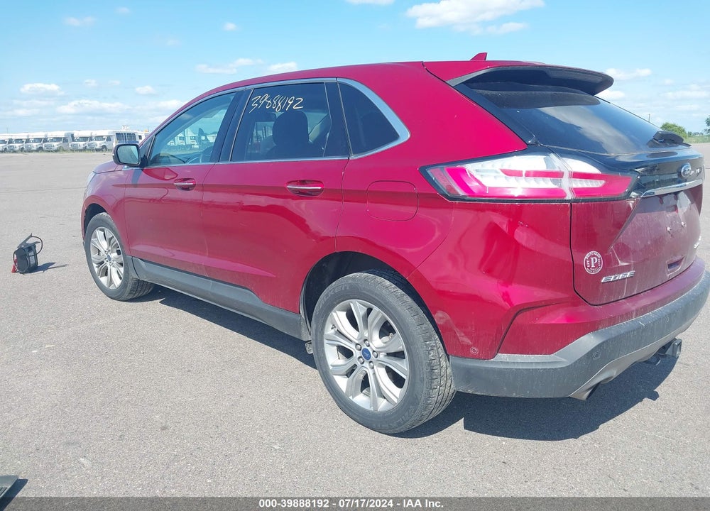 2019 FORD EDGE TITANIUM VIN: 2FMPK4K93KBB04264