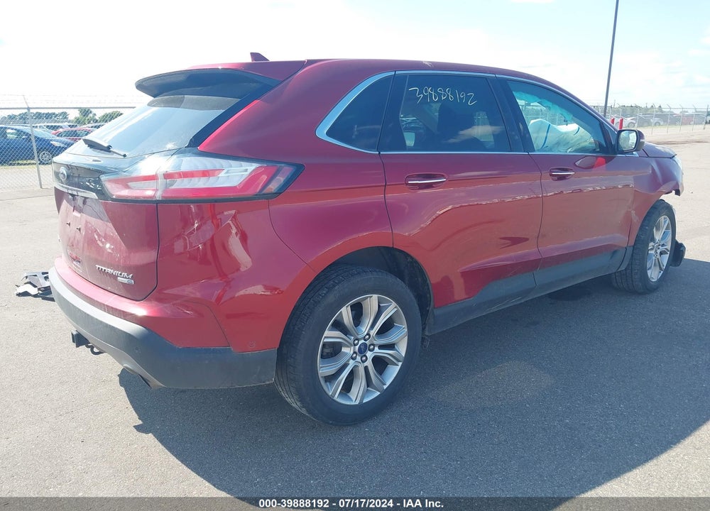 2019 FORD EDGE TITANIUM VIN: 2FMPK4K93KBB04264