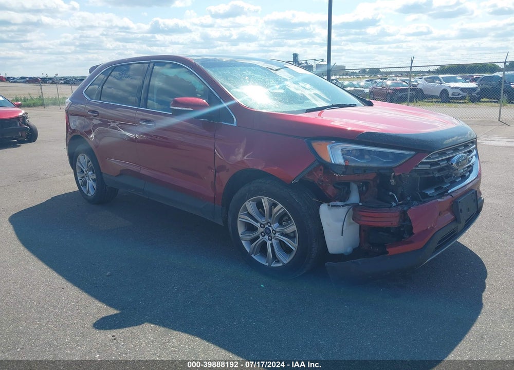 2019 FORD EDGE TITANIUM VIN: 2FMPK4K93KBB04264