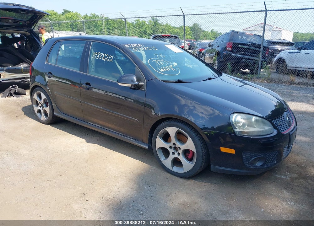2009 VOLKSWAGEN GTI 4-DOOR VIN: WVWGD71K09W127563