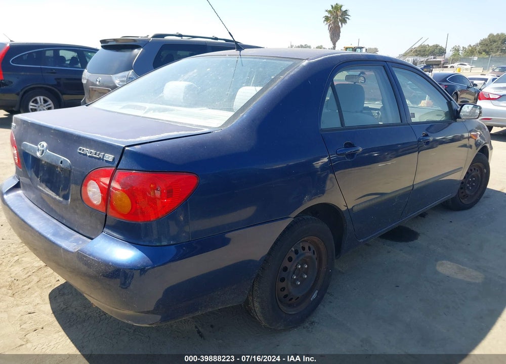 2004 TOYOTA COROLLA CE VIN: 1NXBR32E64Z307076