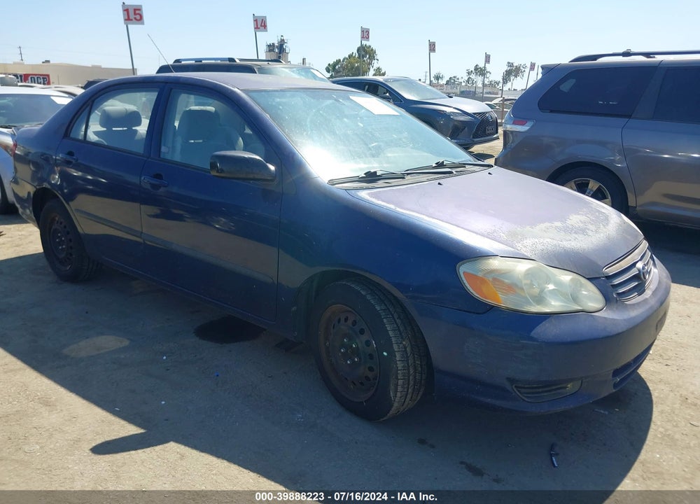 2004 TOYOTA COROLLA CE VIN: 1NXBR32E64Z307076