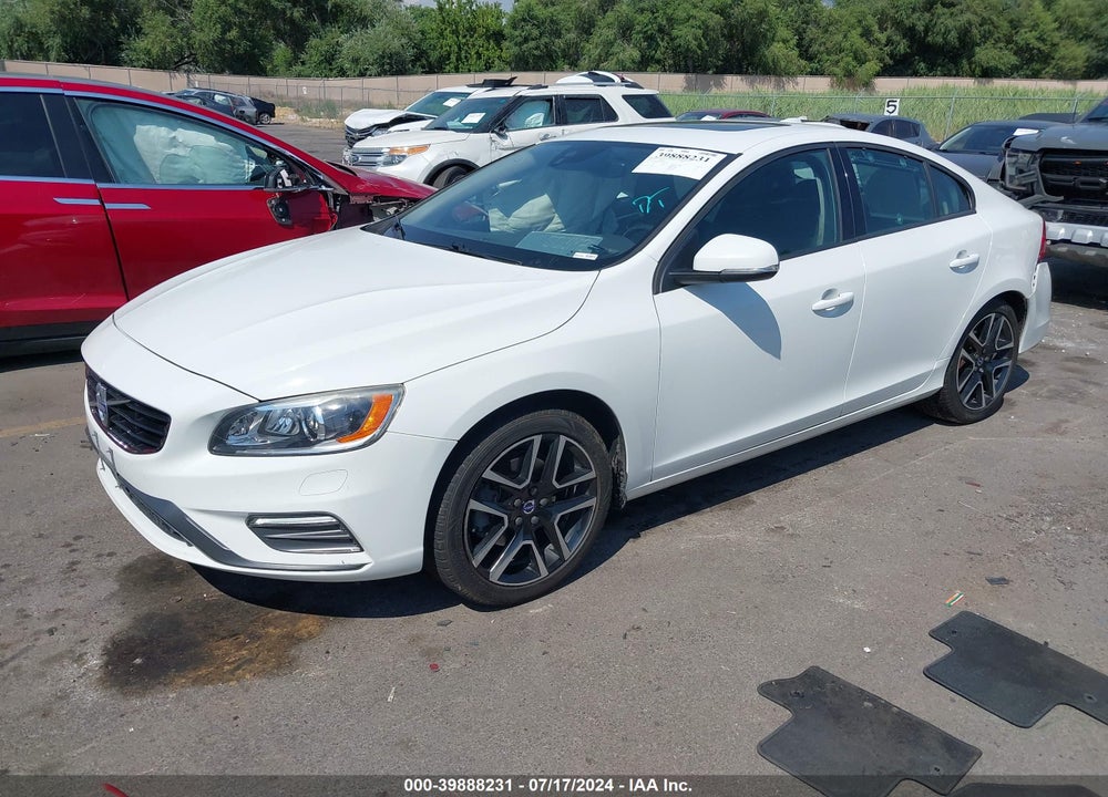 2017 VOLVO S60 T5 DYNAMIC VIN: YV126MFL1H2421560