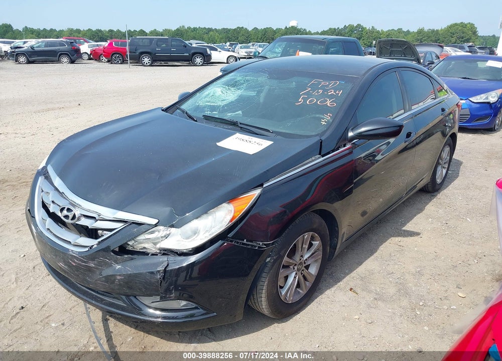 2013 HYUNDAI SONATA GLS VIN: 5NPEB4AC8DH675006