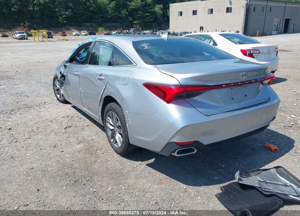 2019 TOYOTA AVALON XLE VIN: 4T1BZ1FB3KU020277