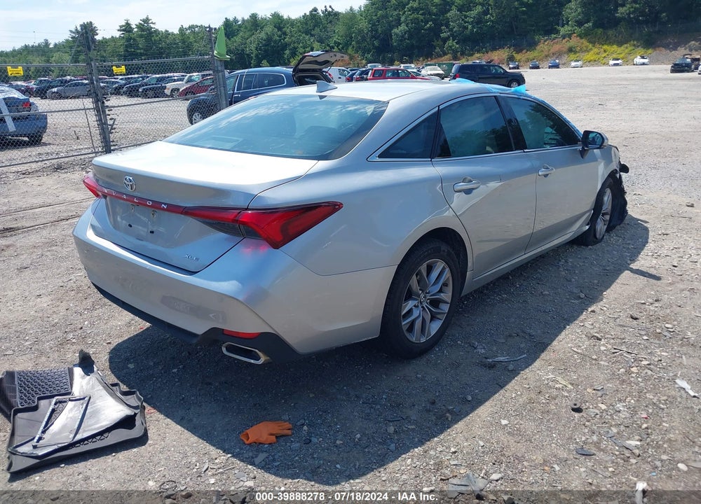 2019 TOYOTA AVALON XLE VIN: 4T1BZ1FB3KU020277