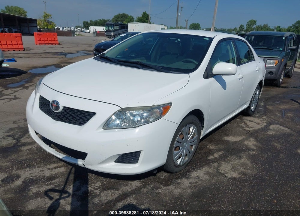 2009 TOYOTA COROLLA XLE VIN: 2T1BU40E79C163800