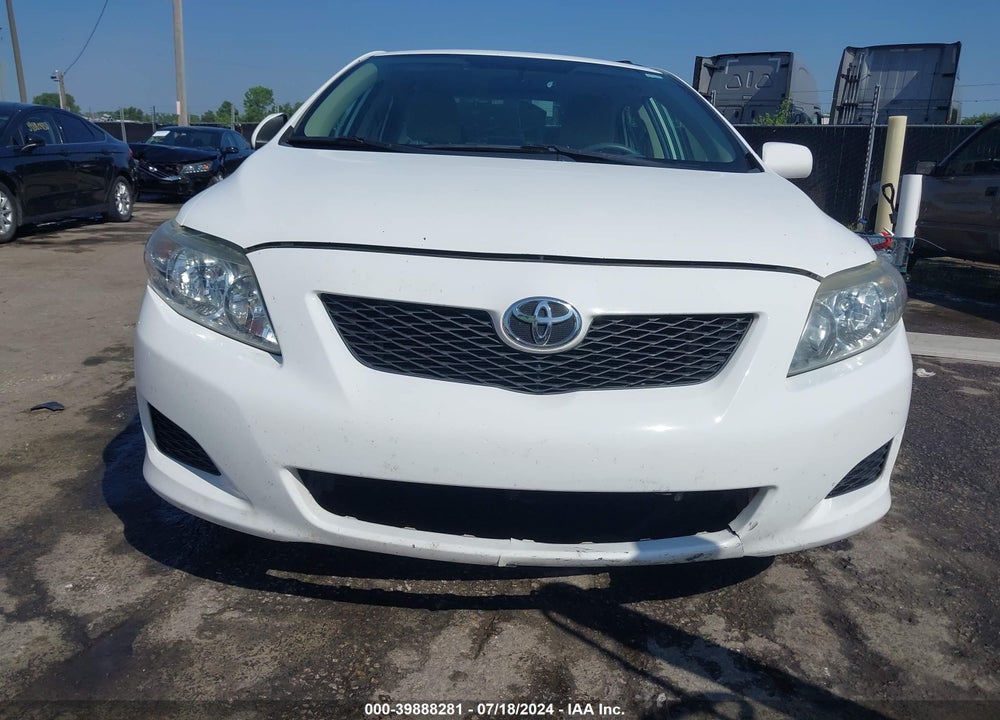 2009 TOYOTA COROLLA XLE VIN: 2T1BU40E79C163800